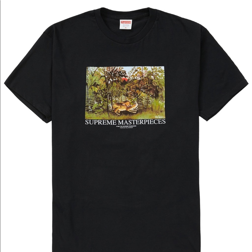 New Supreme Masterpiece Tee
